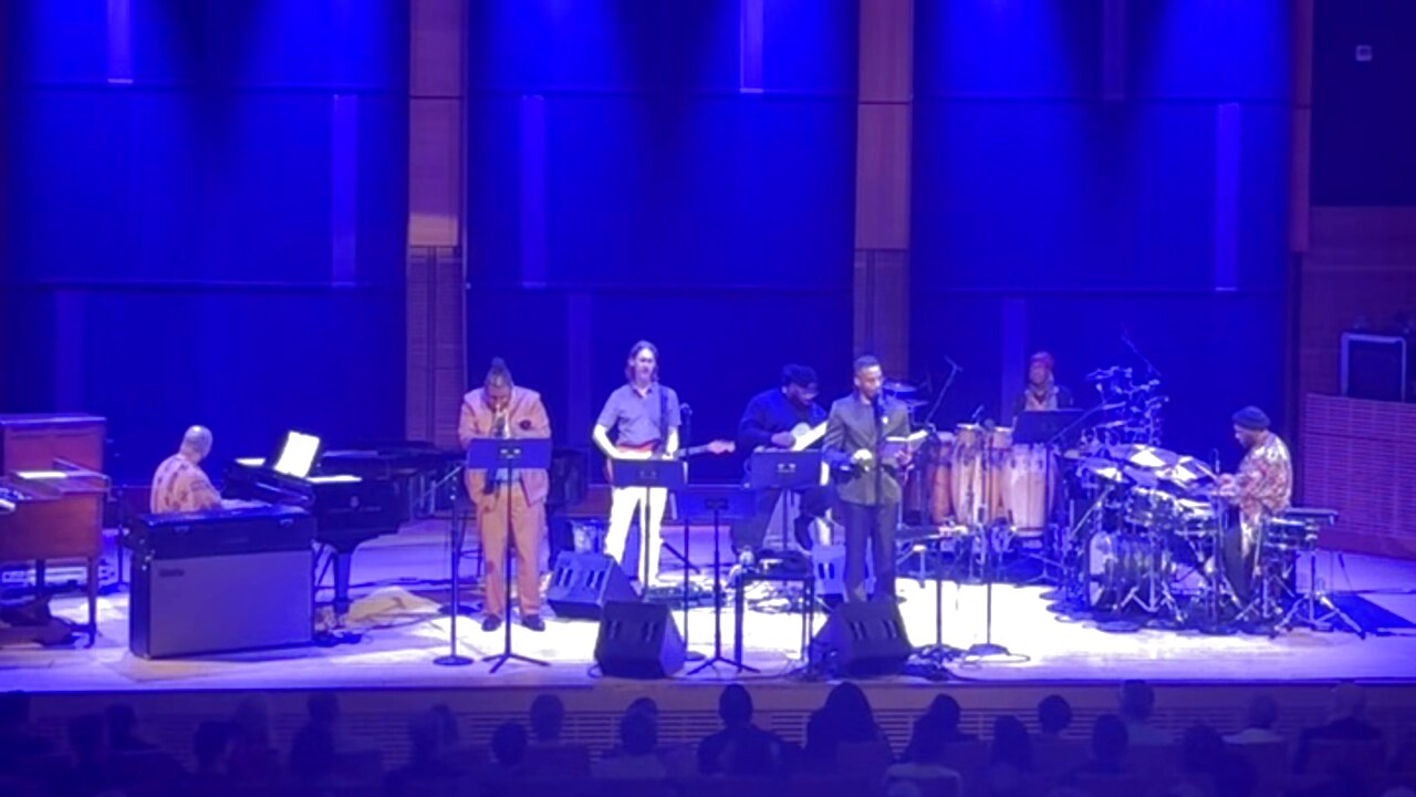 J. Ivy performs with Keyon Harrold at Carnegie Hall's Zankel Hall