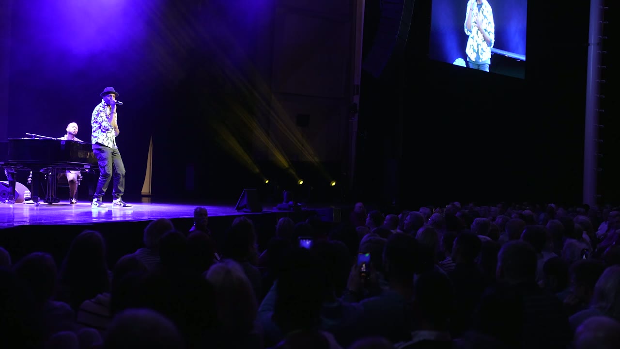 J. Ivy live at Ravinia with John Legend